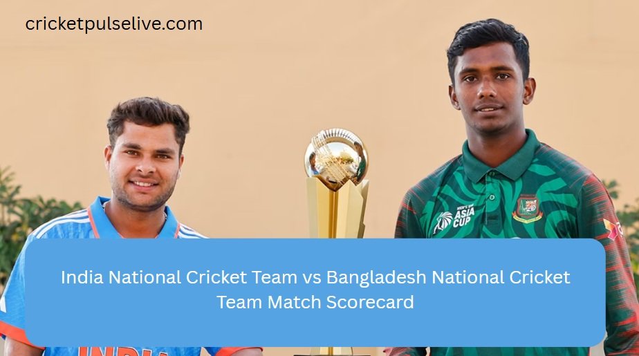 india national cricket team vs bangladesh national cricket team match scorecard