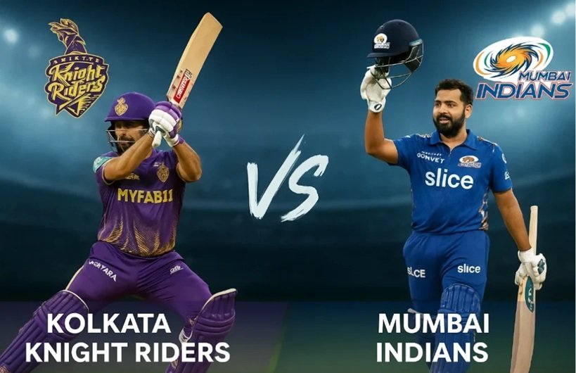 kolkata knight riders vs mumbai indians match scorecard