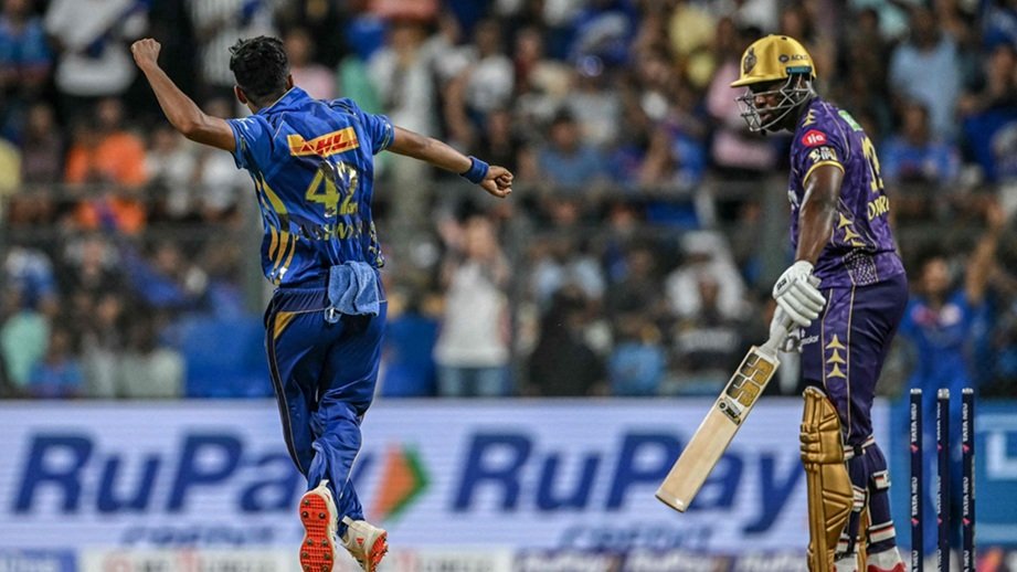 kolkata knight riders vs mumbai indians match scorecard