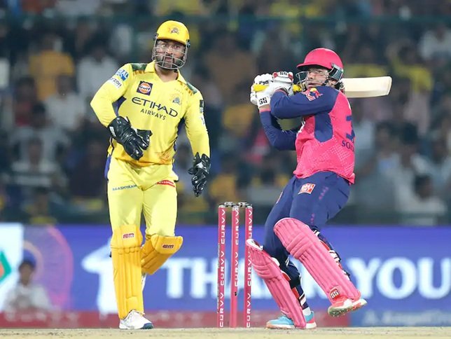 rajasthan royals vs chennai super kings match scorecard