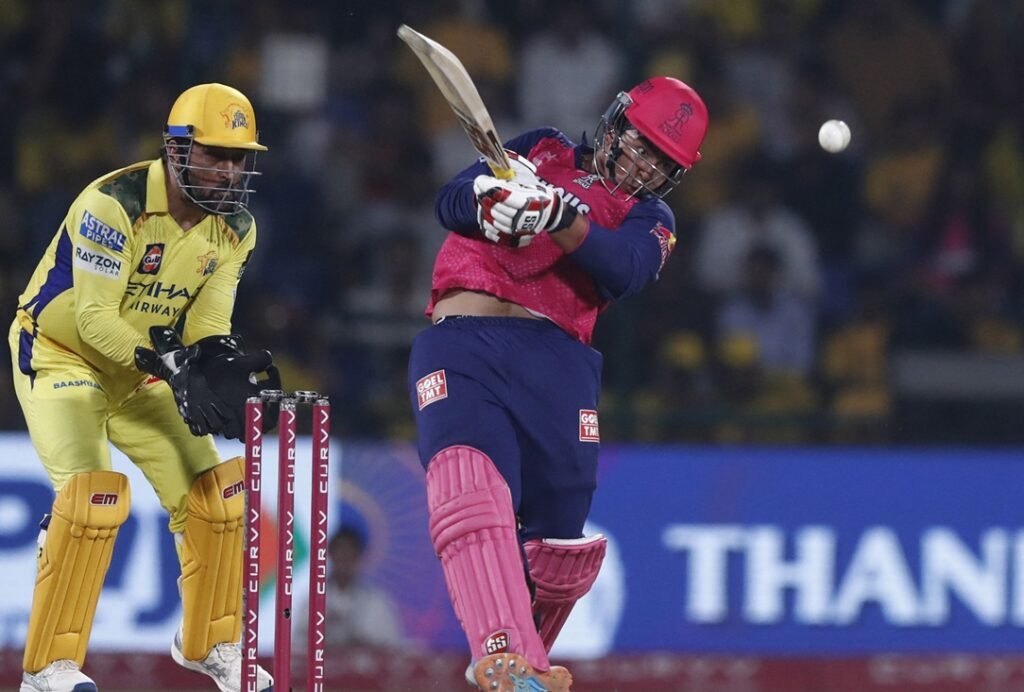 rajasthan royals vs chennai super kings match scorecard