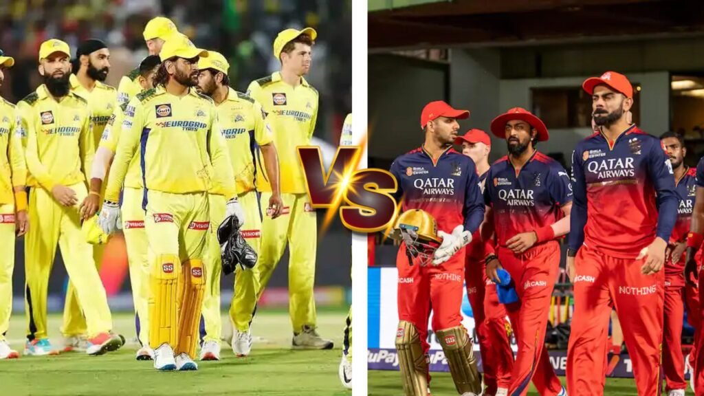 royal challengers bengaluru vs chennai super kings match scorecard