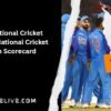 zimbabwe national cricket team vs india national cricket team match scorecard