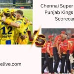 chennai super kings vs punjab kings match scorecard