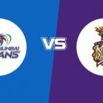 mumbai indians vs kolkata knight riders timeline