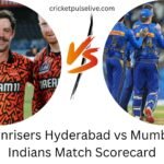 sunrisers hyderabad vs mumbai indians match scorecard
