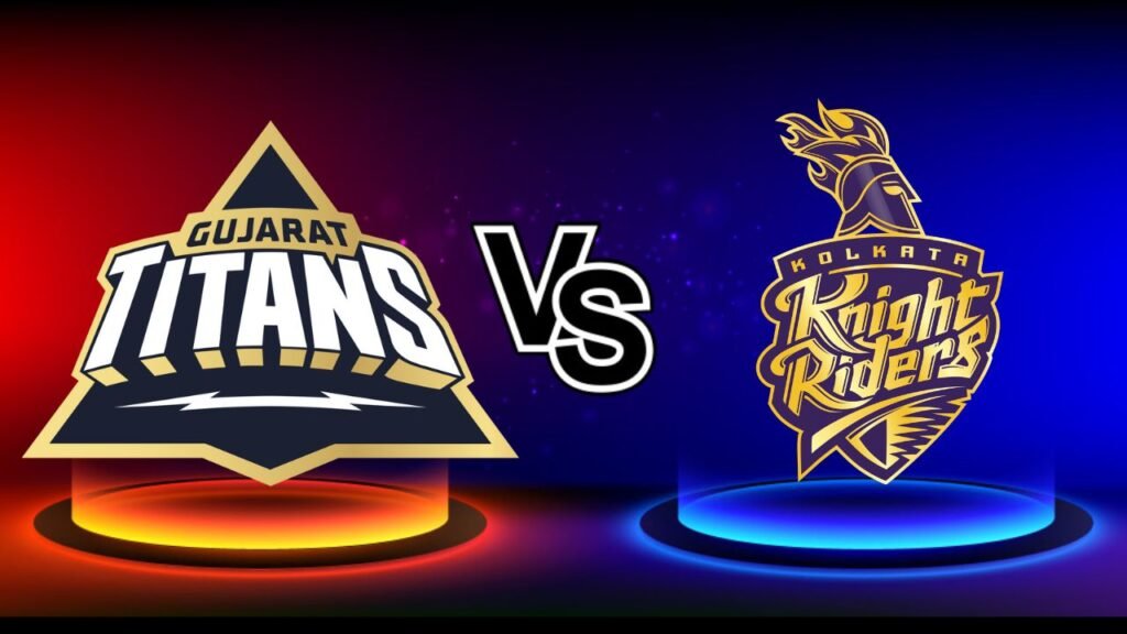 gujarat titans vs kolkata knight riders timeline