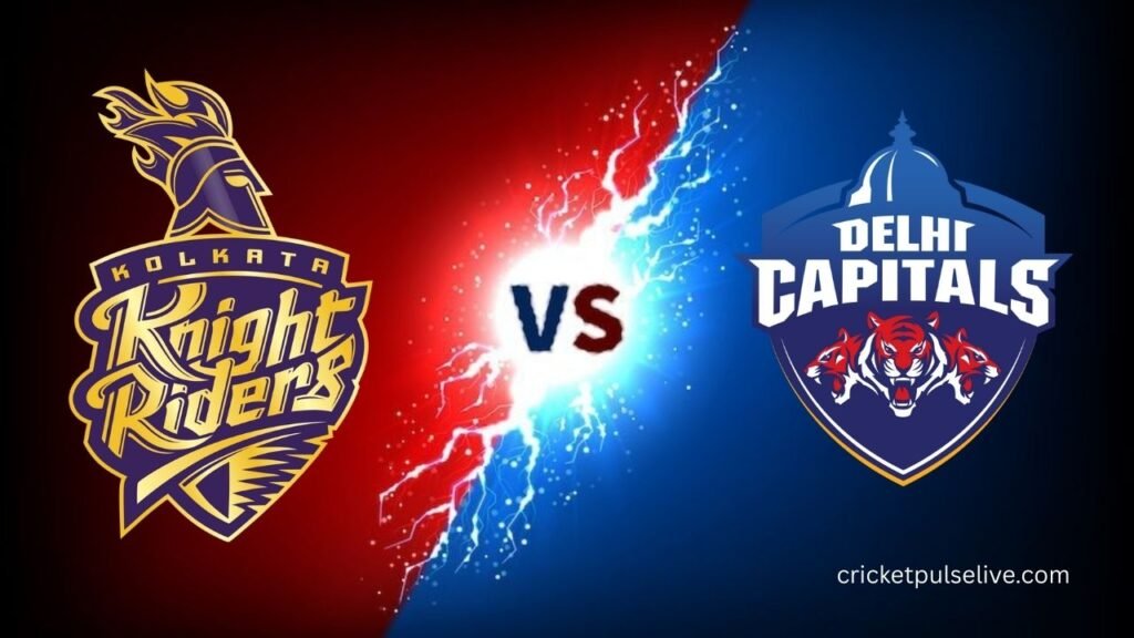 kolkata knight riders vs delhi capitals timeline