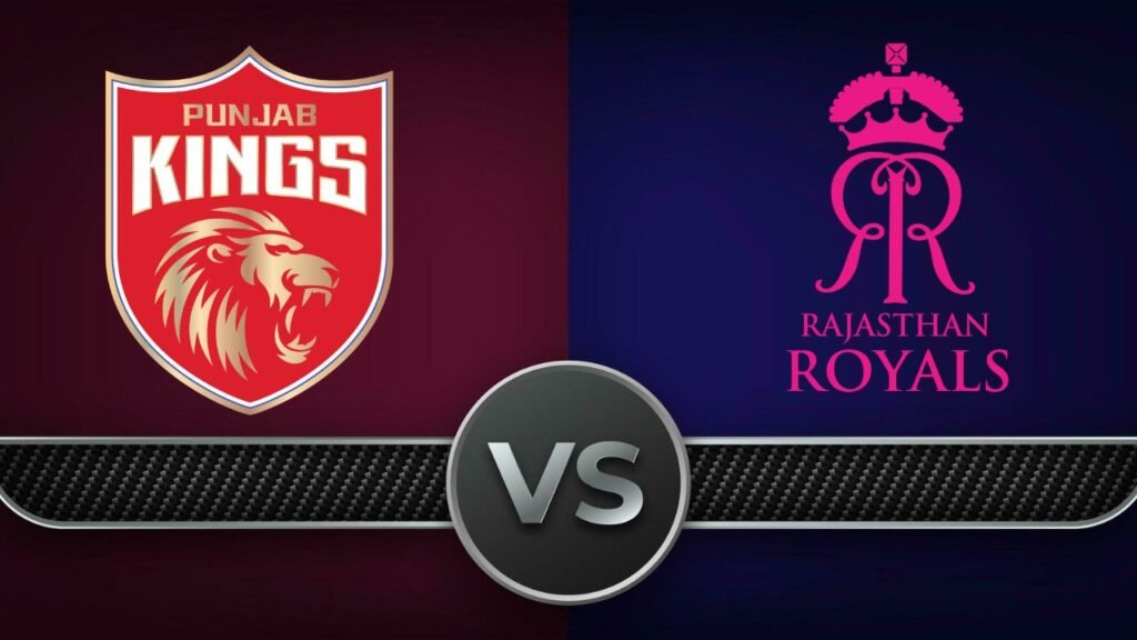 punjab kings vs rajasthan royals timeline