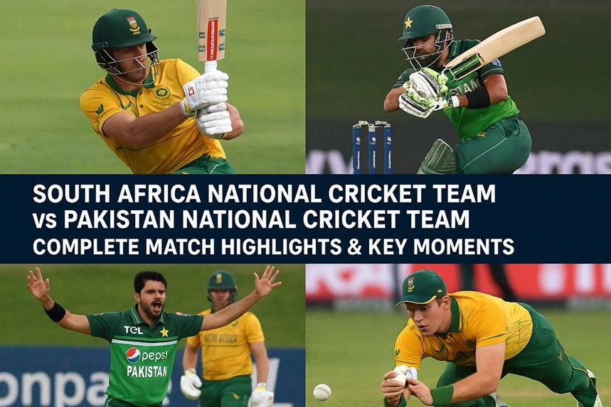 south africa national cricket team vs pakistan national cricket team timeline
